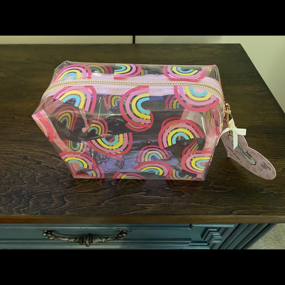 Vintage Bag Company Rainbow Cosmetic Bag